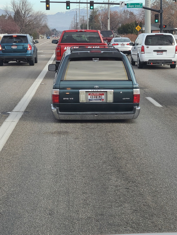 Nice license plate