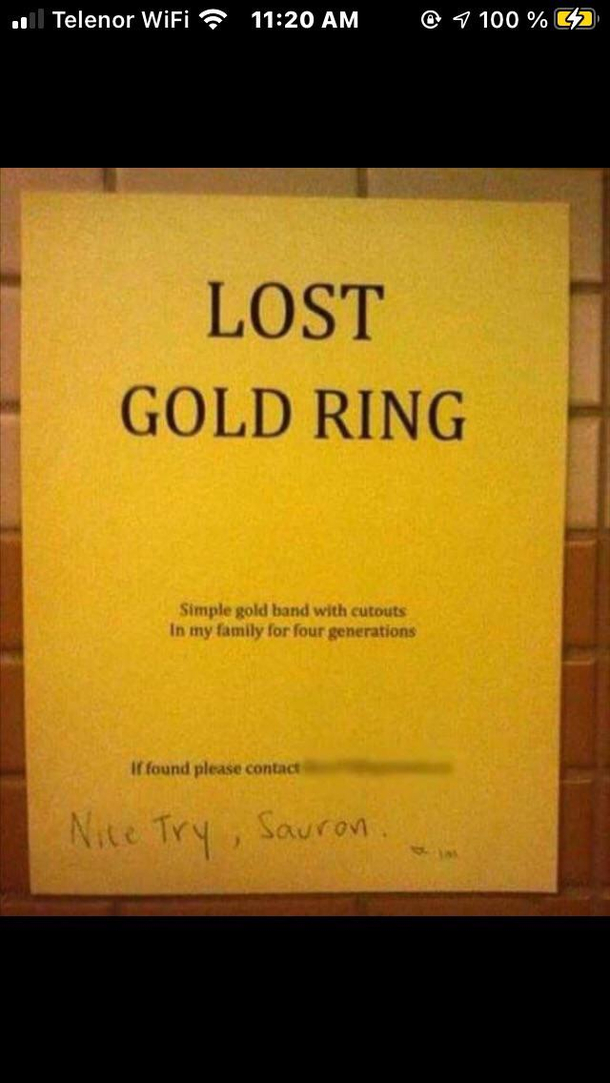 Nice try