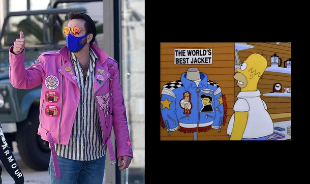 nicholas cage found the store homer shopped in