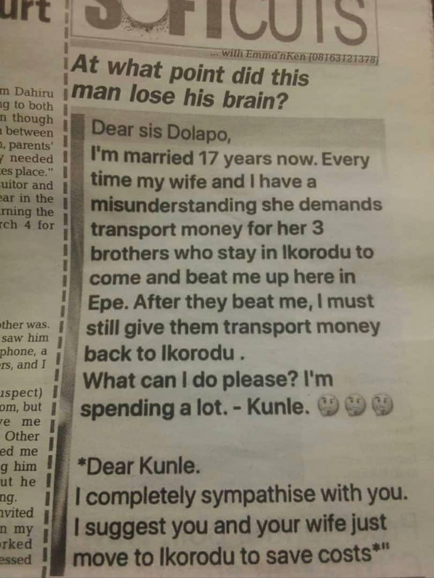 Nigerian Problems