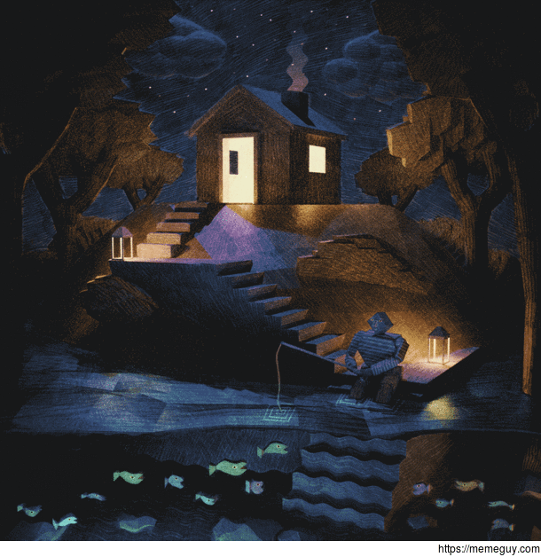 Night fishing