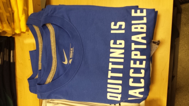 Nike needs to work on their folding