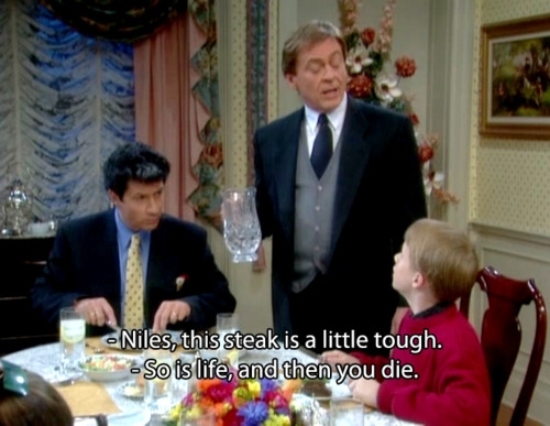 Niles telling it how it is