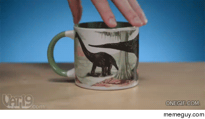 No bones about it - thermal mugs are dinomite