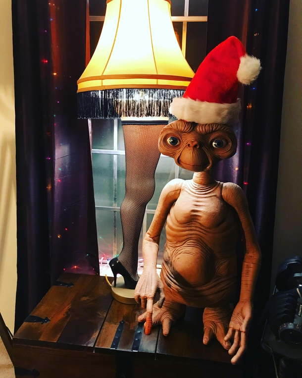 No family no kids my own nativity scene reliving the s Happy Holidays 
