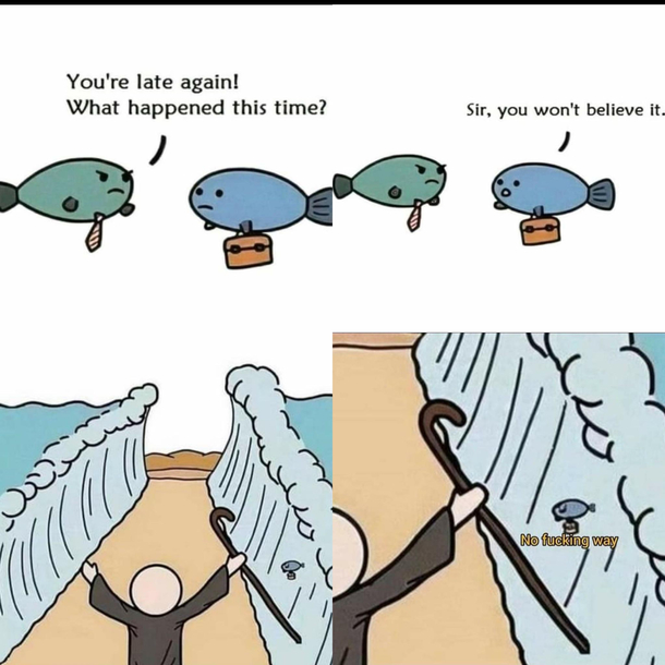 No fucking way