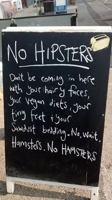 No Hipsters