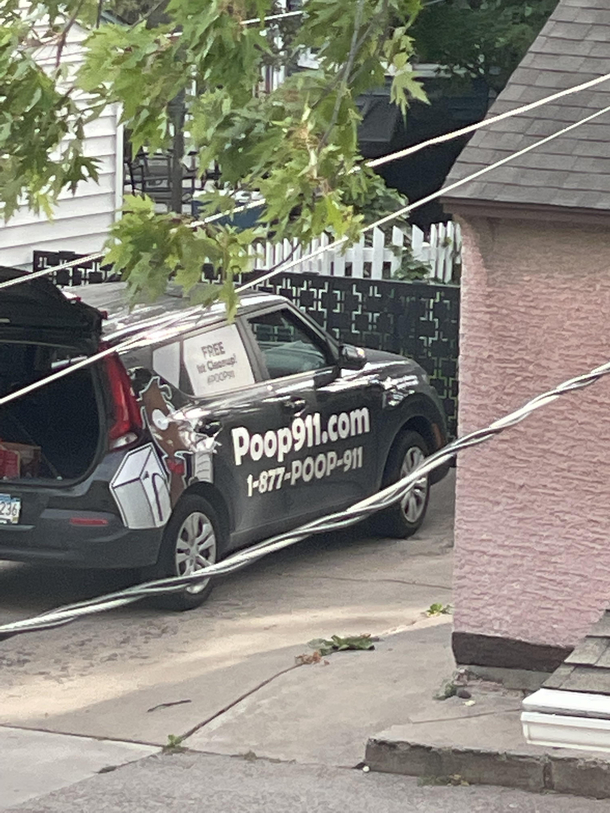 No idea whats going on at my neighbors house but that cant be good 