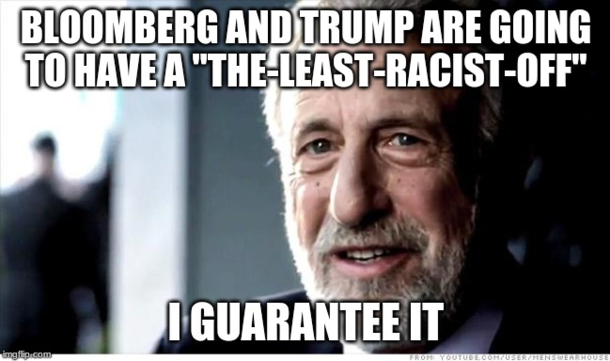 No Im the least racist person