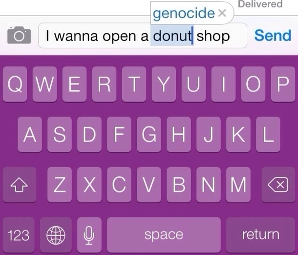 No iPhone bad