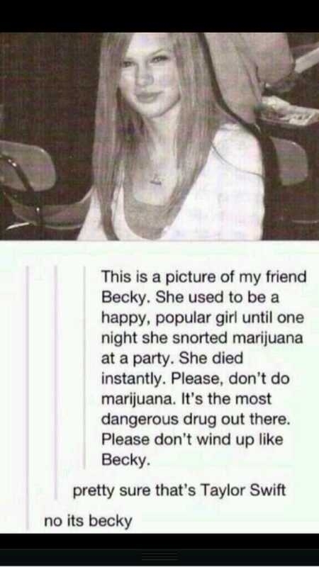 No its Becky