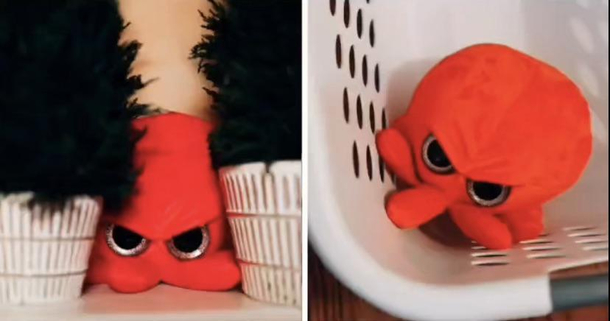 No matter where you put him he just sits there and judges you 