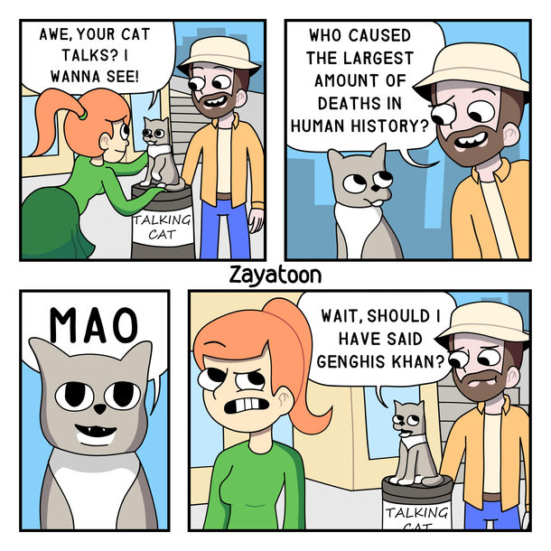 No one believes that my cat can talk 