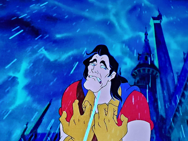 No one mopes like Gaston gives up hope like Gaston