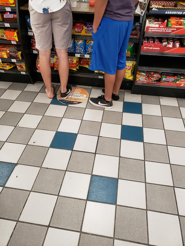 No shoes no service We got this
