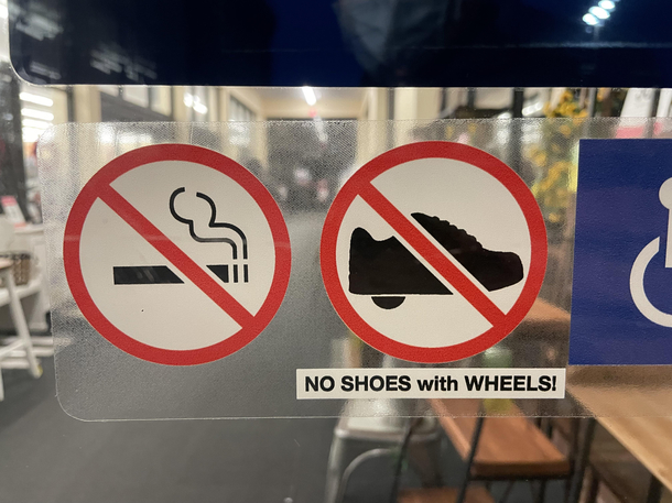 NO SHOES with WHEELS