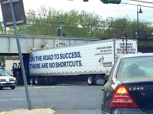 No shortcuts