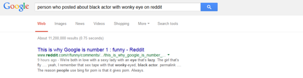 NO This is why Google is number one