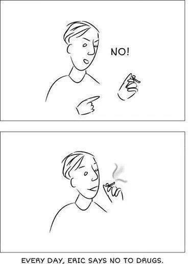 No to drugs