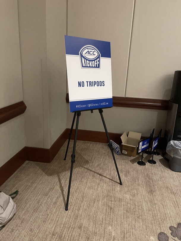 No Tripods