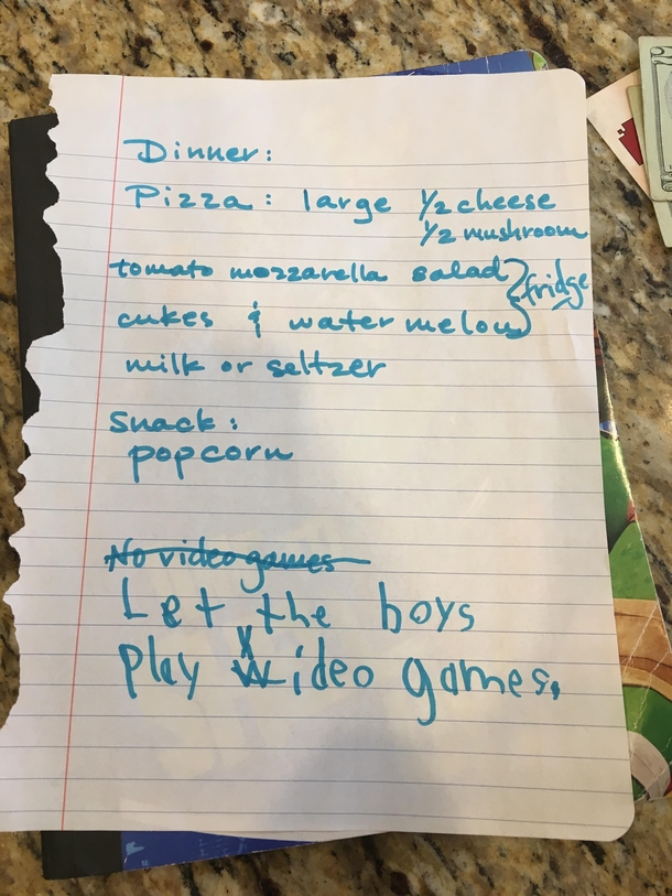 No Video Games - My sisters  year old twins had different plans for when Grandma came over to babysit them