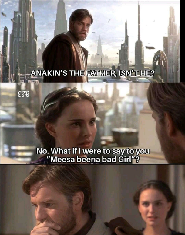 No why would you ruin padme