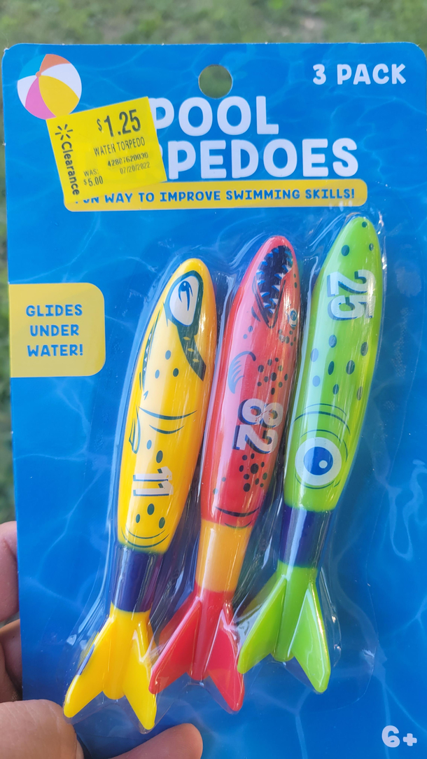 No wonder it was on clearance