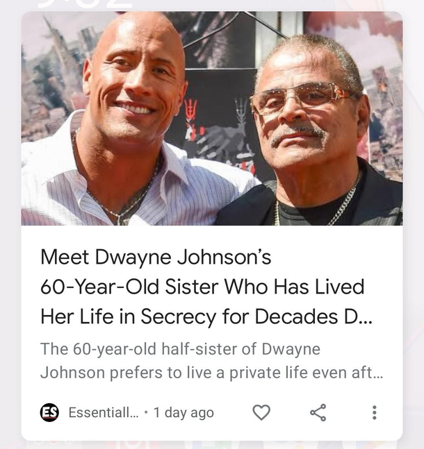 No wonder she lives in secrecy she has mustache