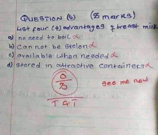 No wrong answers there