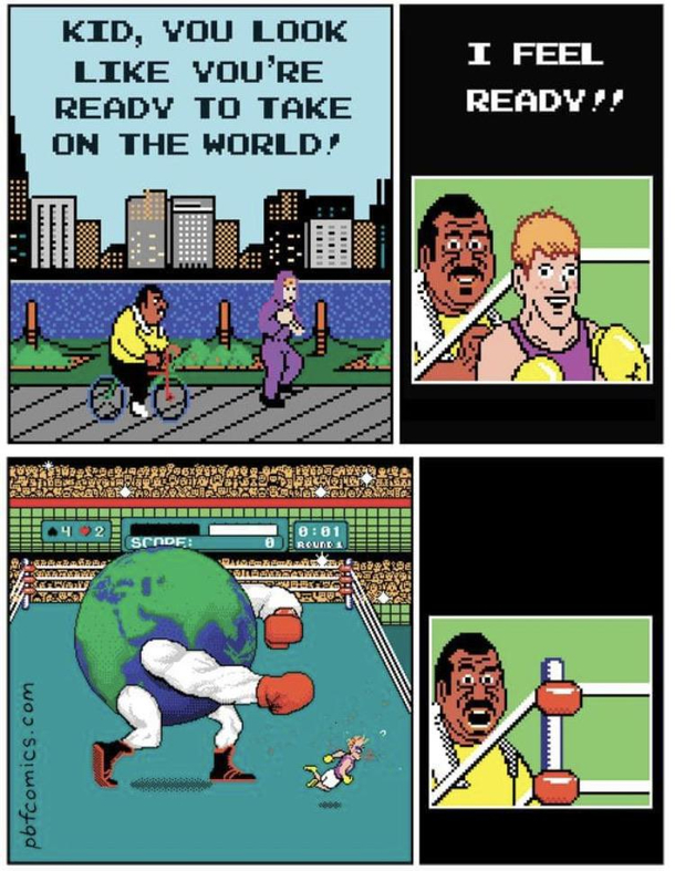 Nobody is fully ready