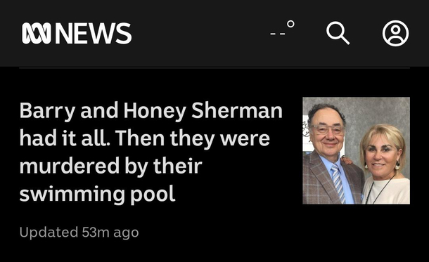 Nobody suspects the swimming pool