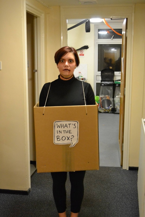 Nobody understood but my costume but I liked it