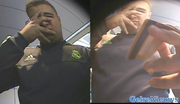 Nobody will recognise me using a stolen creditcard this way - Dutch police just released a picture of this guy