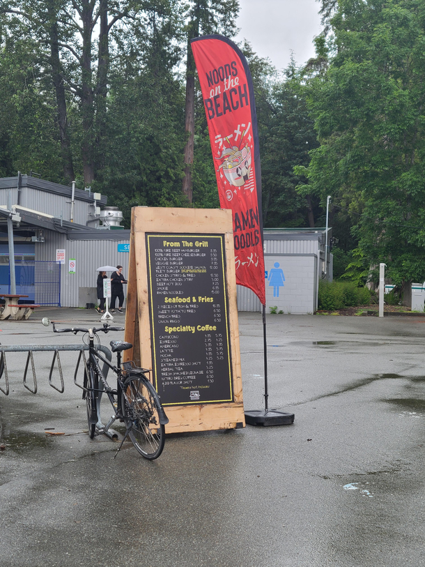 Noods in Stanely Park Vancouver BC