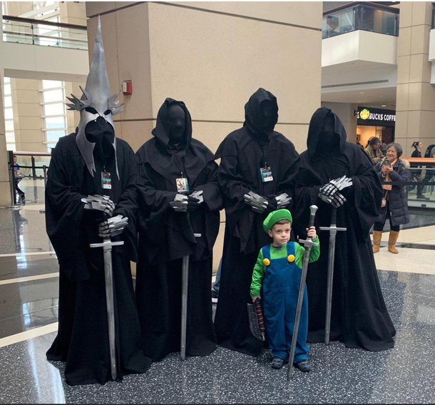 Nooo  He killed the Mario and became the Dark Lord 