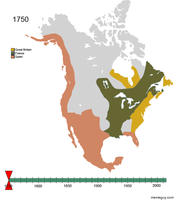 North and Central America since  to modern day