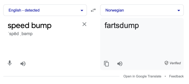 Norwegian cannot be a real language