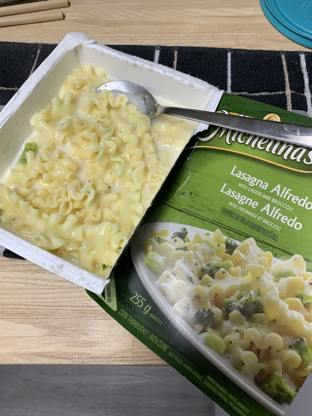 Not even  pieces of broccoli