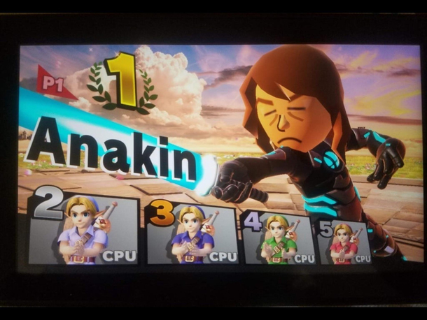 Not even the young links survived