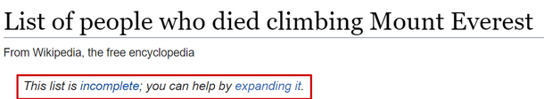 Not even Wikipedia will leave me alone