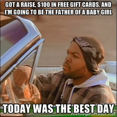 Not just a good day   