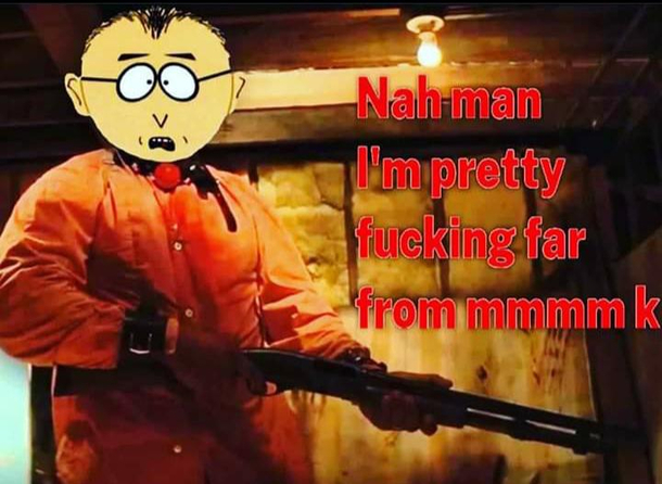 Not mine but funny