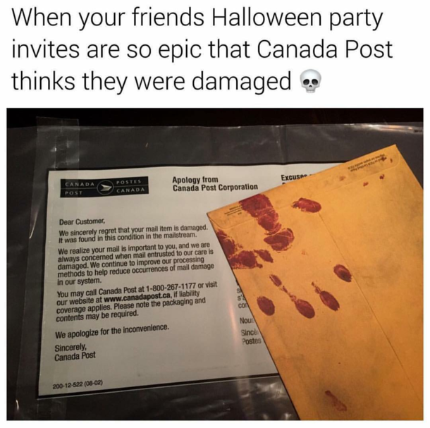 Not my invitation but this does put a smile on my face