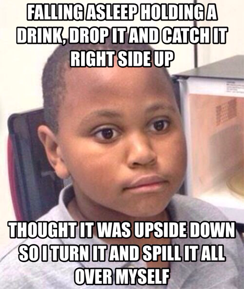 Not my proudest moment
