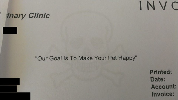 Not ominous or anything