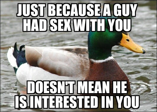 Not only does it go both ways but dont forget this ladies