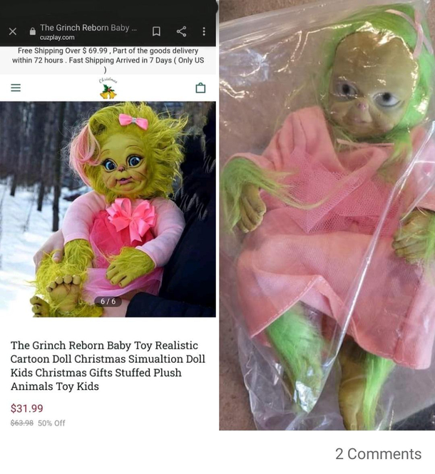 Not quite as advertised