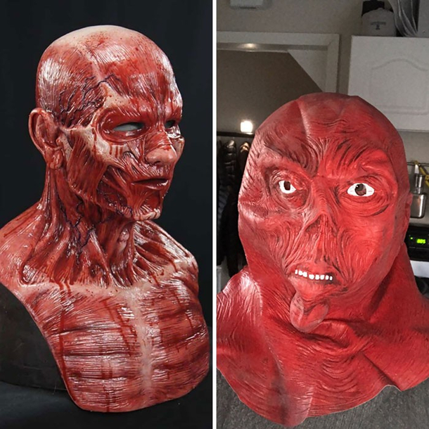 Not quite as described this silicone mask
