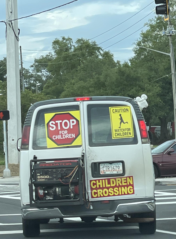 Not sure about the maker of the generator for this particular van State of FL may wish to rebid this contract