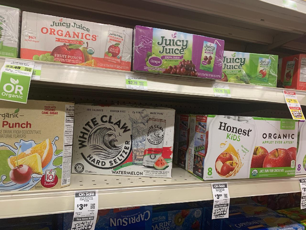 Not sure if its organic but the kids really love the new juice I bought
